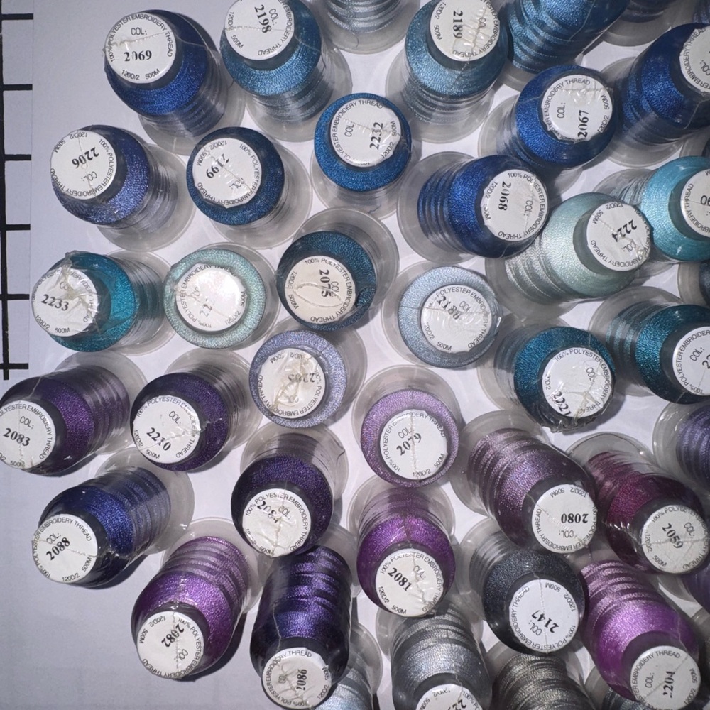 Assorted Color Thread Spools Set - Picture 5 of 8